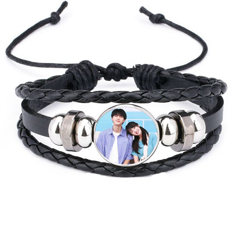 When I Run Towards You, I Bring You a Bracelet Rope, the Same Style as Zhou Yiran and Zhang Lu, a Bracelet for Zhang Miao Yi, a Gift for Couples to Support Each Other