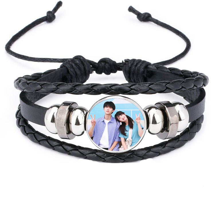 When I Run Towards You, I Bring You a Bracelet Rope, the Same Style as Zhou Yiran and Zhang Lu, a Bracelet for Zhang Miao Yi, a Gift for Couples to Support Each Other