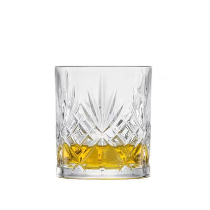 Whiskey Glasses with Sword Pattern