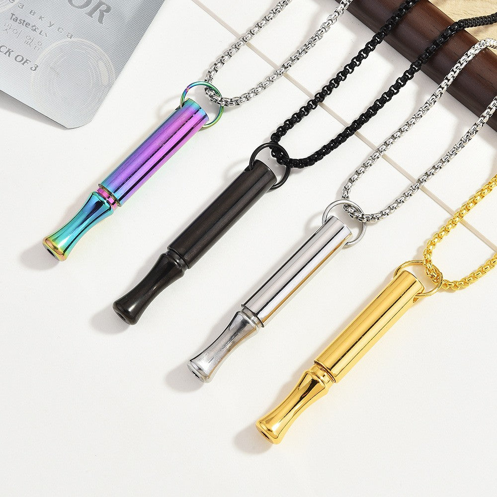whistle necklace