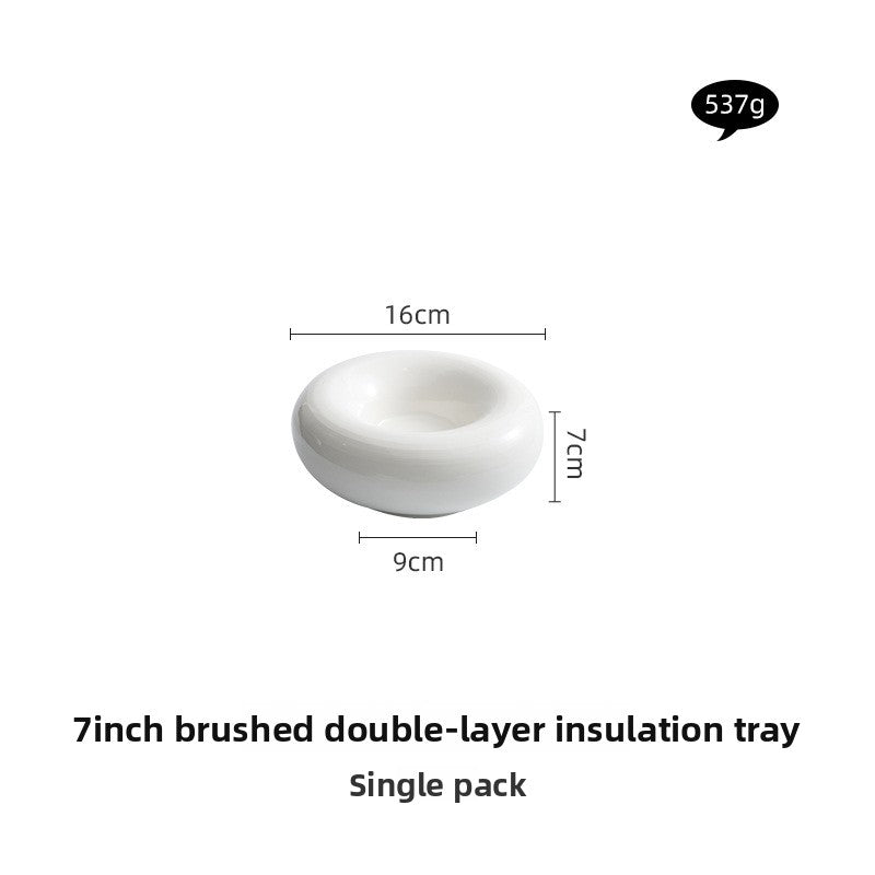 White Ceramic Insulation Plate