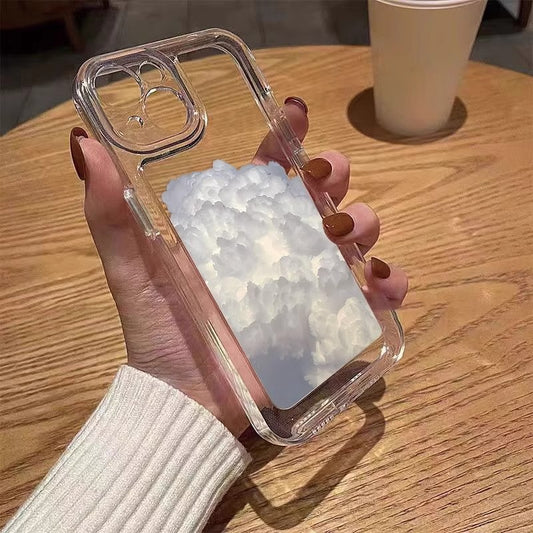 White Cloud Phone Case