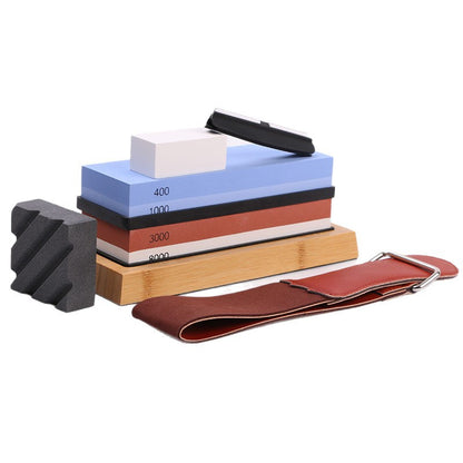 White corundum sharpening stone