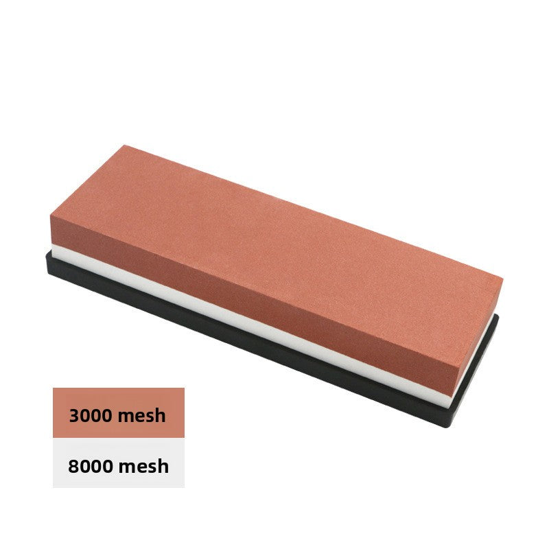 White corundum sharpening stone