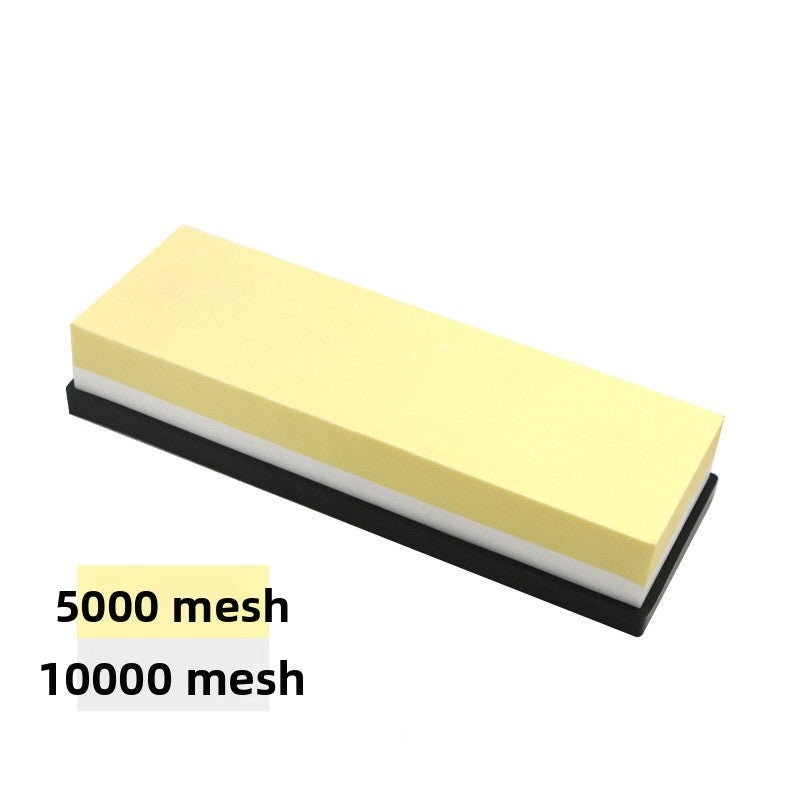 White corundum sharpening stone