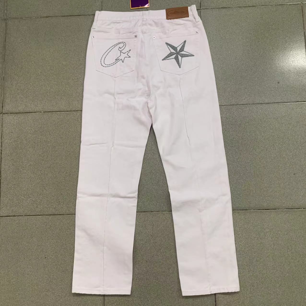 White denim suit, western cowboy jacket