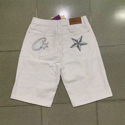 White denim suit, western cowboy jacket