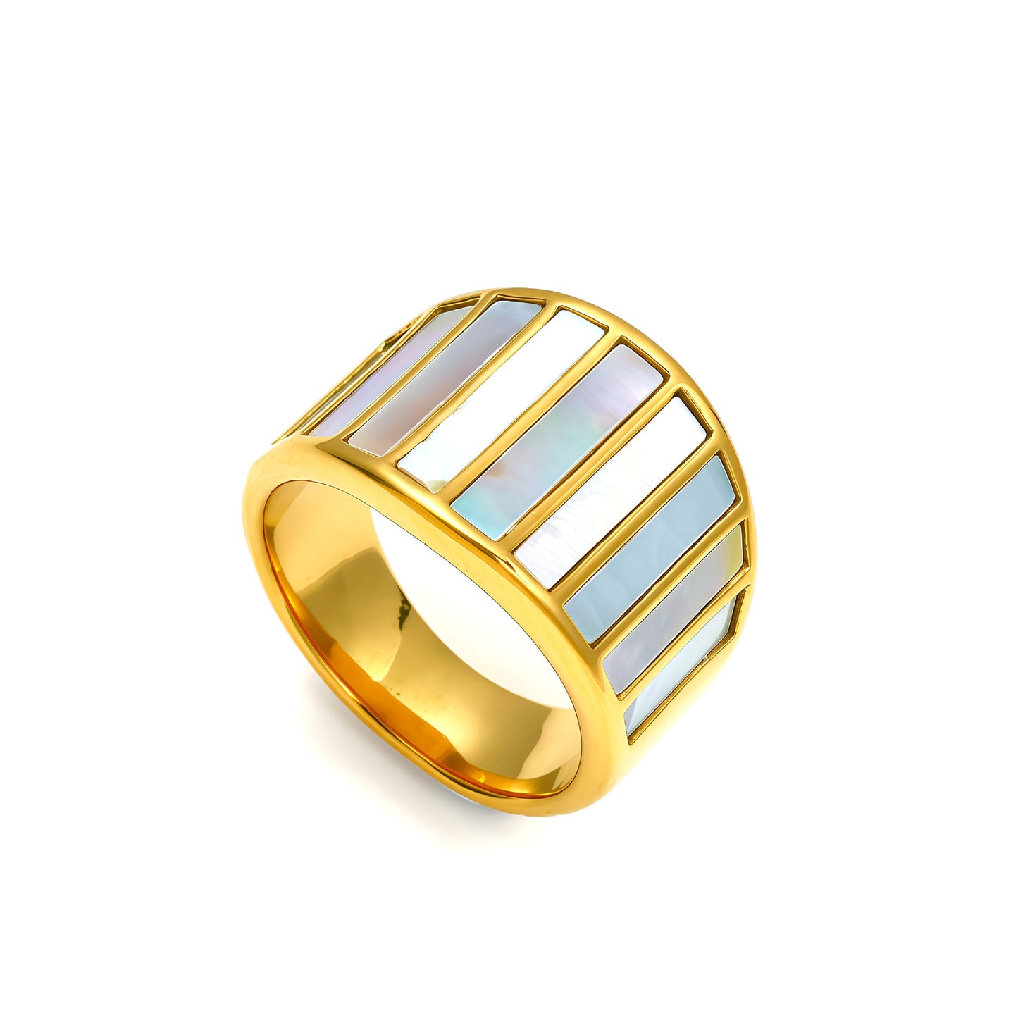 White Fritillaria Ring
