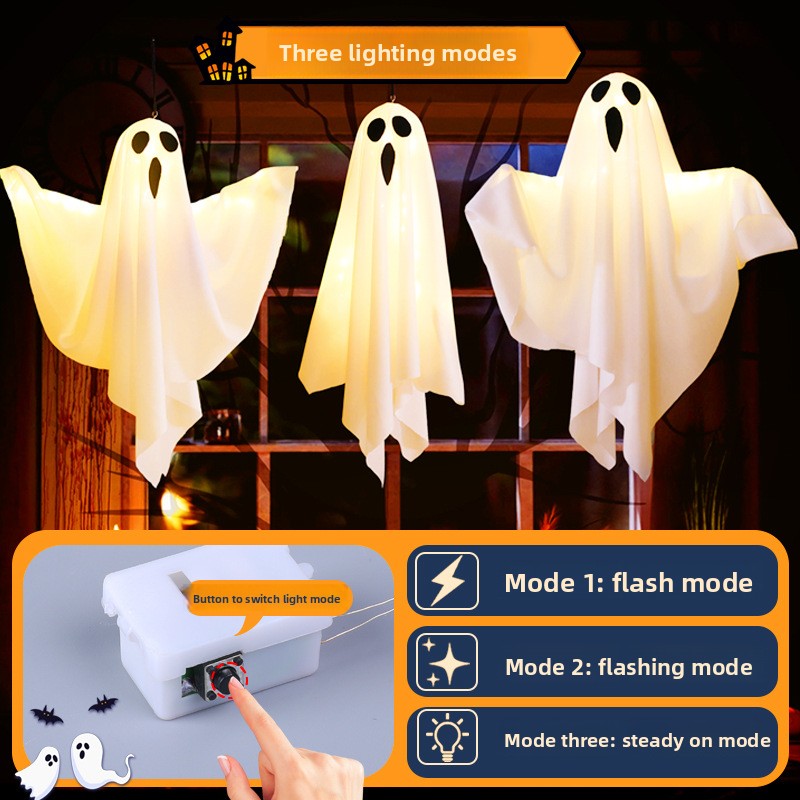 White Ghost Luminous Pendant