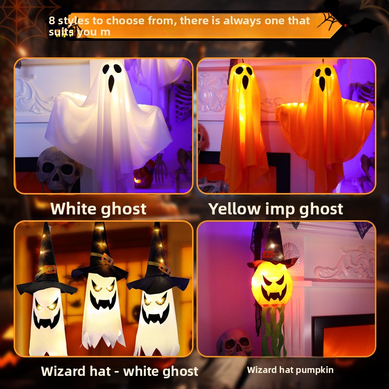 White Ghost Luminous Pendant
