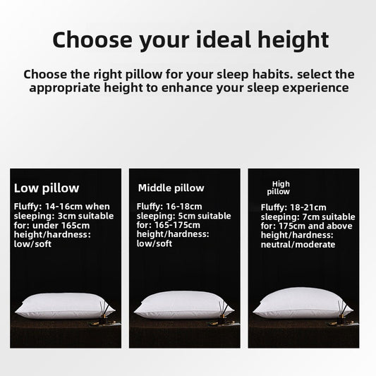 White Goose Feather Pillow