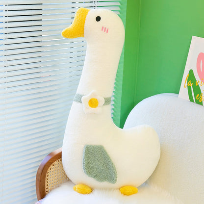White goose pillow