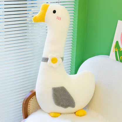White goose pillow
