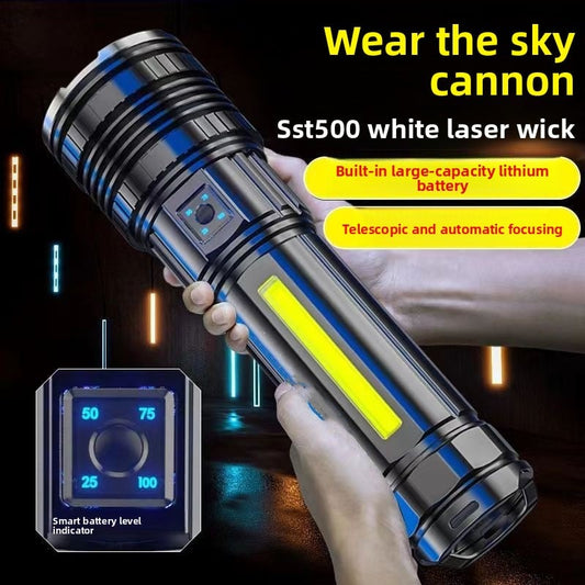 White Laser flashlight