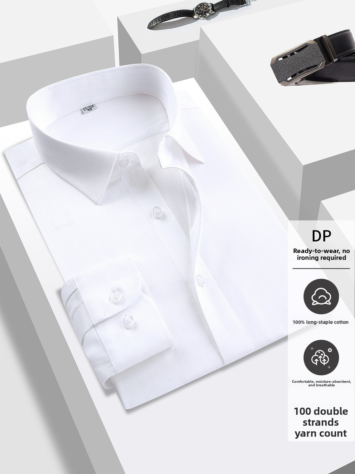White men's shirt