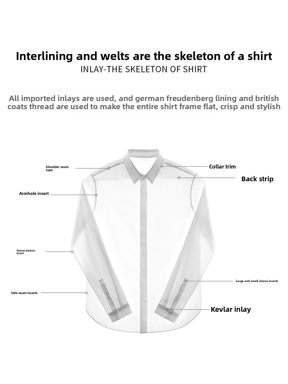 White men's shirt