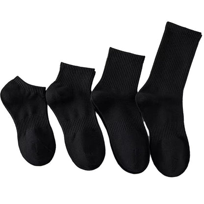 White mid-calf socks
