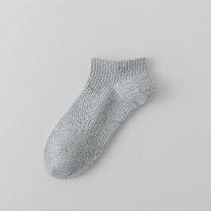 White mid-calf socks