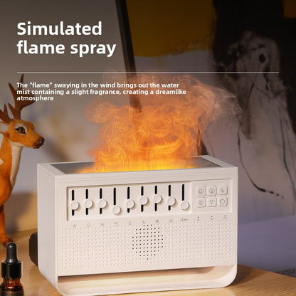 White Noise Flame Aromatherapy Diffuser