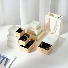 White powder drawer box 5*5*3.5