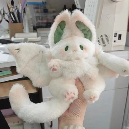 White rabbit plush toy