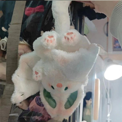White rabbit plush toy