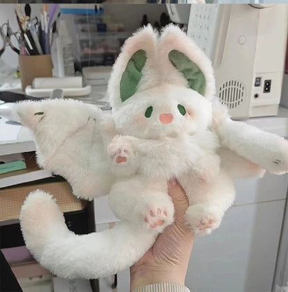 White rabbit plush toy