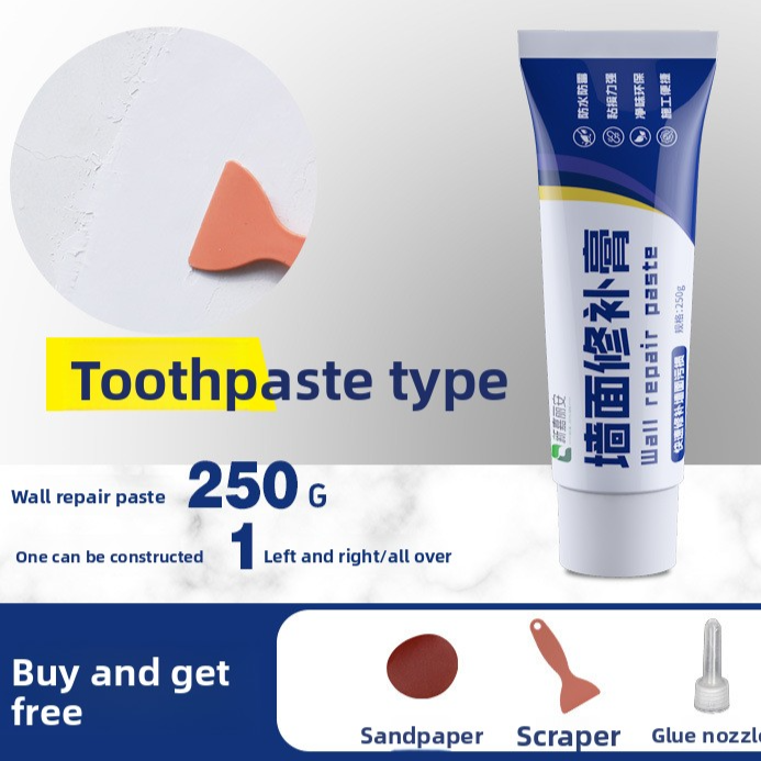 White repair latex wall paint