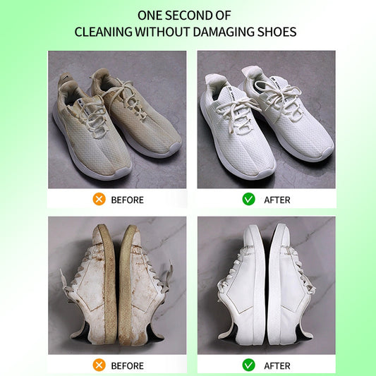 White shoe cleaning cream