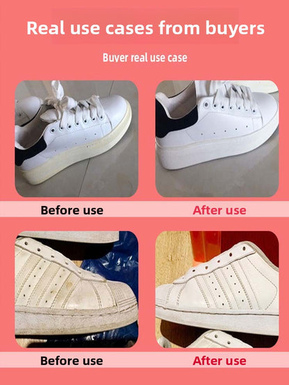 White Shoe Cleaning Cream with Applicator