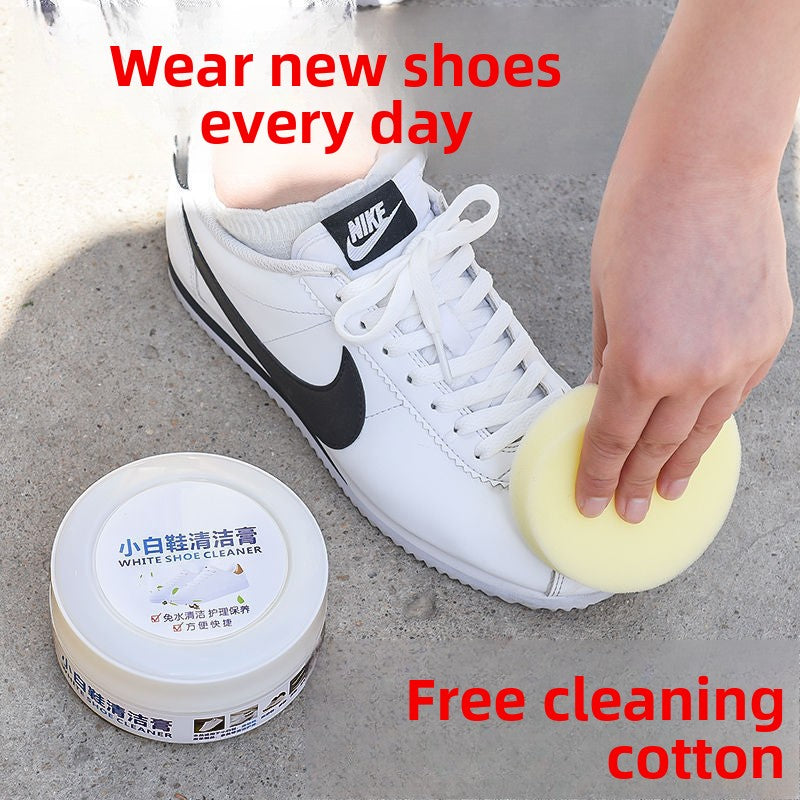 White Shoe Cleaning Cream with Applicator