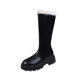 White simple Martin boots