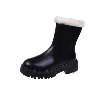 White simple Martin boots