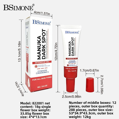 whitening acne gel oil