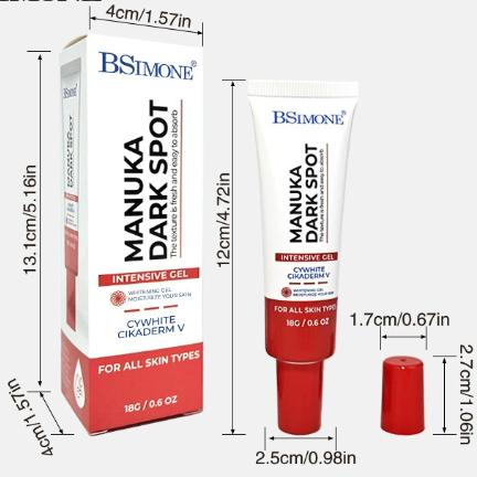 whitening acne gel oil