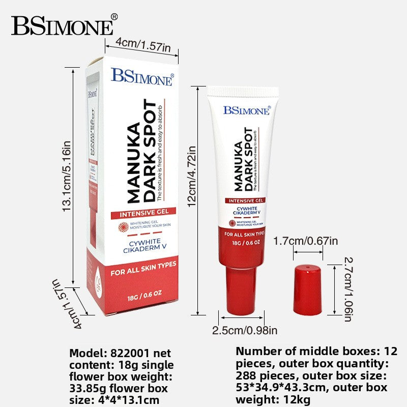 whitening acne gel oil