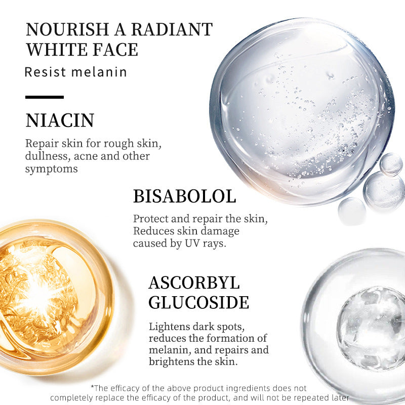 Whitening and removing sunburn freckle cream