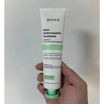 Whitening fluoride-free toothpaste