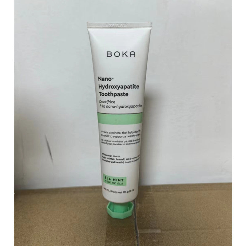 Whitening fluoride-free toothpaste