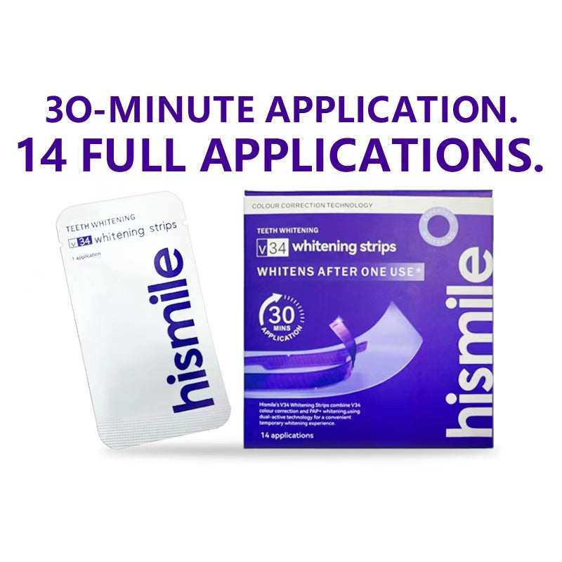 Whitening strip disposable dental patch