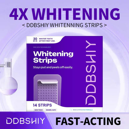Whitening Tooth Strips for Enamel Care