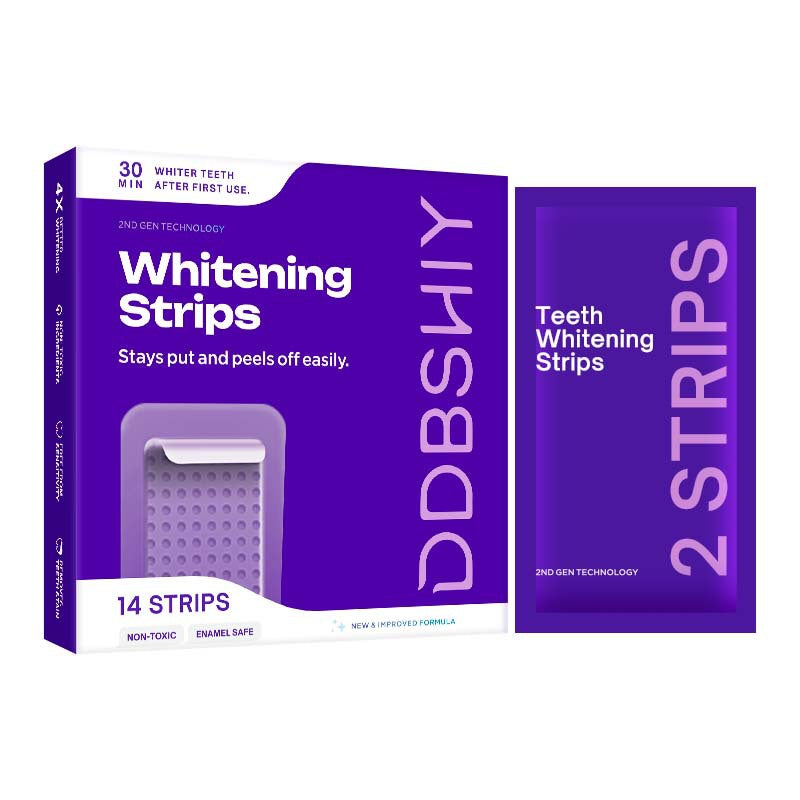 Whitening Tooth Strips for Enamel Care