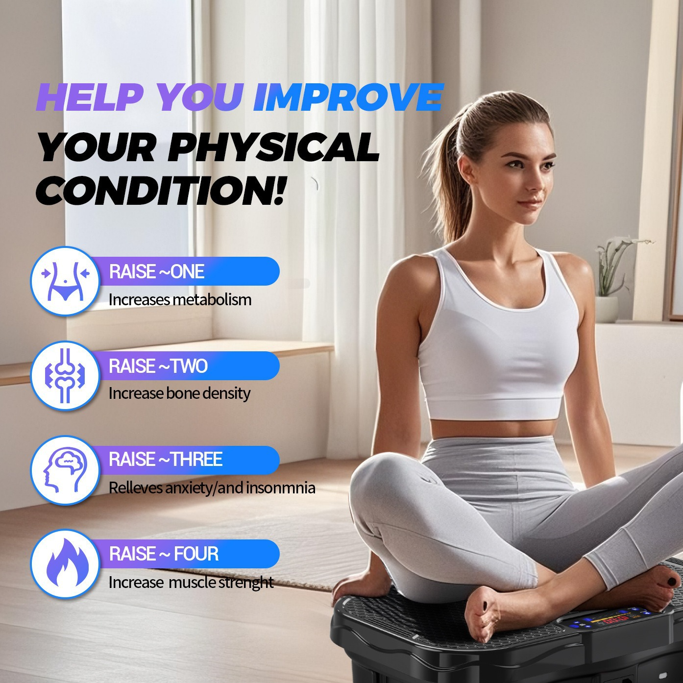 Whole Body Vibration Machine