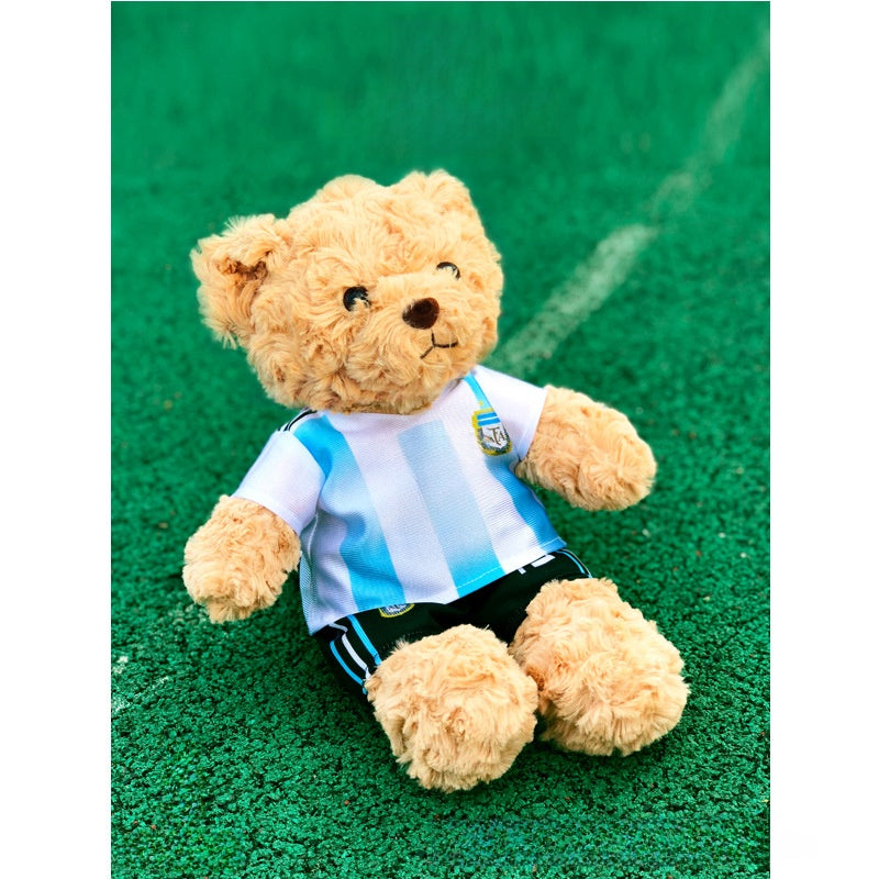 Wholesale Jersey Teddy Bear Dolls, Athlete Fan Event Gifts, Game Souvenirs, Dolls, Dropshipping