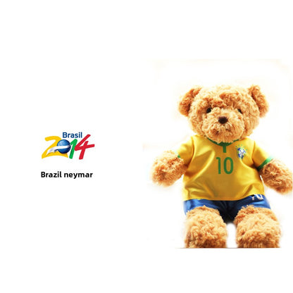Wholesale Jersey Teddy Bear Dolls, Athlete Fan Event Gifts, Game Souvenirs, Dolls, Dropshipping