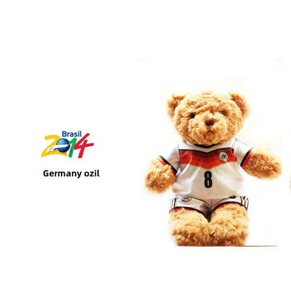 Wholesale Jersey Teddy Bear Dolls, Athlete Fan Event Gifts, Game Souvenirs, Dolls, Dropshipping