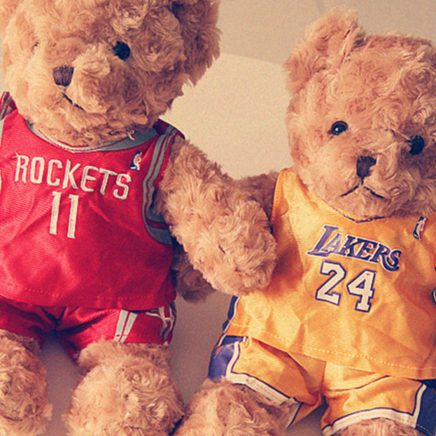 Wholesale Jersey Teddy Bear Dolls, Athlete Fan Event Gifts, Game Souvenirs, Dolls, Dropshipping