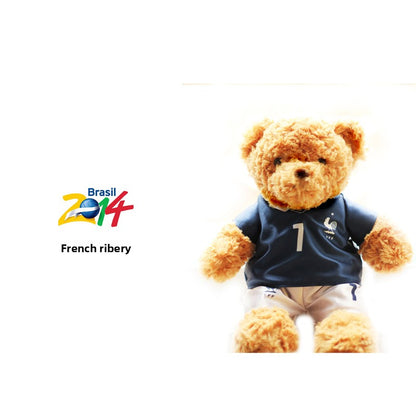 Wholesale Jersey Teddy Bear Dolls, Athlete Fan Event Gifts, Game Souvenirs, Dolls, Dropshipping