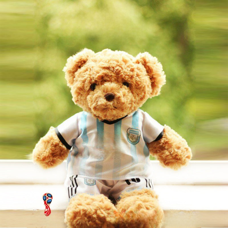 Wholesale Jersey Teddy Bear Dolls, Athlete Fan Event Gifts, Game Souvenirs, Dolls, Dropshipping