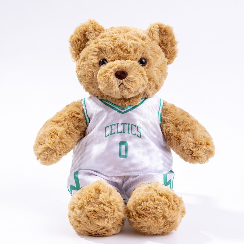 Wholesale Jersey Teddy Bear Dolls, Athlete Fan Event Gifts, Game Souvenirs, Dolls, Dropshipping